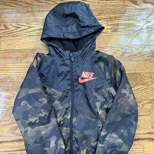 Nike kids lined fleece jacket